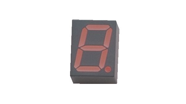 Red 7-Segment LED Display, 6mm, DIP, Through Hole