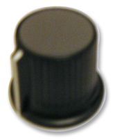 MULTICOMP   CP-LB28-5-6D   KNOB, 28MM, BLACK, CAP 6 SHAFT