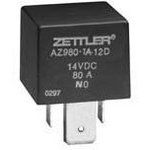 Electromechanical Relay 24VDC 360Ohm 80A SPST-NO(35x33x50.2)mm Socket Automotive Relay