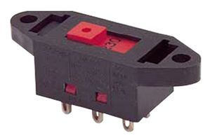 ARCOLECTRIC   T22205BAAC   Slide Switch, 2000 Series, DPDT, Vertical, Panel, 10 A, 250 V