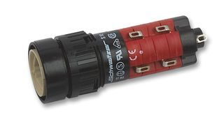 SCHWEITZER         0041-2372             Industrial Pushbutton Switch, 10 Series, DPDT, Solder, 5 A, 250 V