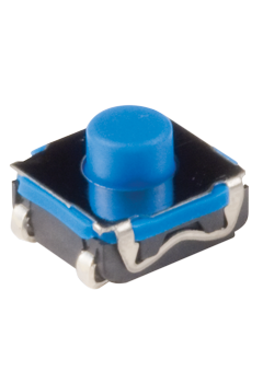 Tactile Switch SPST-NO 50mA 32V SMD Blue Actuator