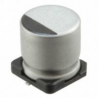 470uF 10V 20% Aluminum Electrolytic Capacitor, SMD, 351mA