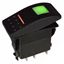 Illuminated Rocker Switch, SPST-NO, 20A, 12V, LED