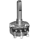 Res POT 1K Ohm 20% 0.25W(1/4W) 1(Elec)/1(Mech)Turn 4mm (50.5 X 24 X 30mm) Pin Thru-Hole