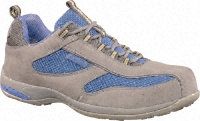 Delta Plus Antibes Safety Shoes - UK 2, Blue/Grey