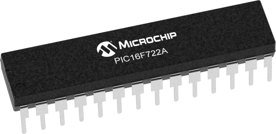 8-Bit 20MHz FLASH MCU, PIC Core, I2C/SPI/UART, PDIP28