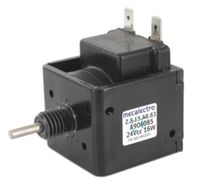 Push Pull Action DC D-Frame Solenoid, 15mm stroke, 16W, 24 V dc