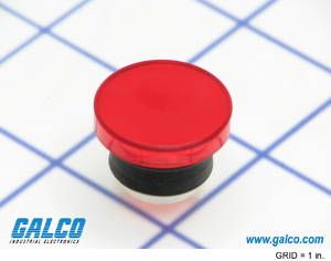 IDEC   HW1A-P1-R   SWITCH LENS, RED-000