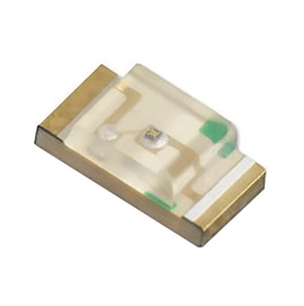 Single Color LED, Super Bright Red, Water Clear, 2mm, 3.20 X 1.60 MM, 1.10 MM HEIGHT, SURFACE MOUNT PACKAGE-2