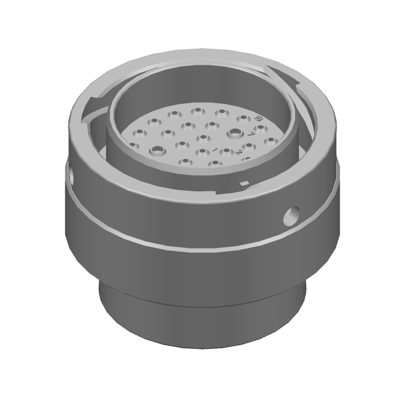 Conn Circular PIN 35 POS Crimp ST Cable Mount 35 Terminal 1 Port Automotive Bulk