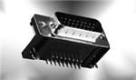 26P D-Sub High Density Plug, Right Angle, Solder, 2A, 30V