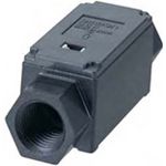Air/Liquid Flow Sensor, Mass, 3%, Analog, 5V, 26.4V