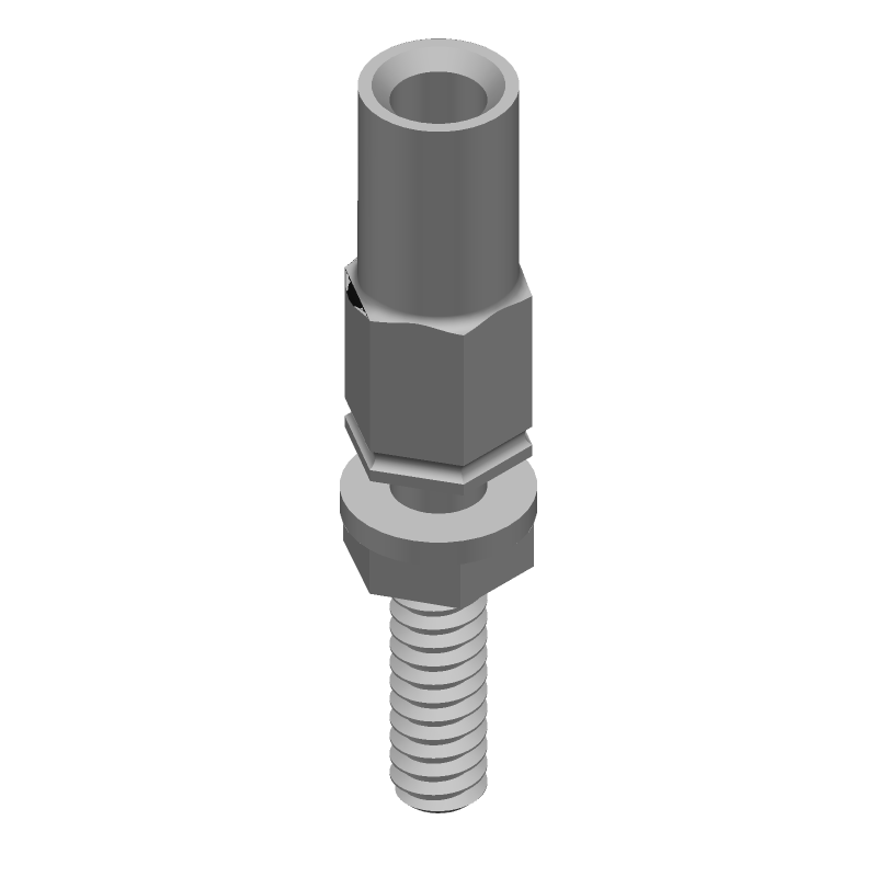 Connector Accessories Jack Screw Kit Straight Bag