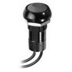 Momentary SPST Switch, 0.2A 48VDC, Solder, Panel Mount, IP67