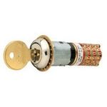 Keylock Switch, DP3T, Latched, Solder Terminal, Panel Mount-threaded, ROHS COMPLIANT