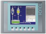 Siemens Backlit LCD, TFT LCD HMI Terminal, Membrane Keyboard, 24 V dc Supply, 214 x 158 x 50.2 mm