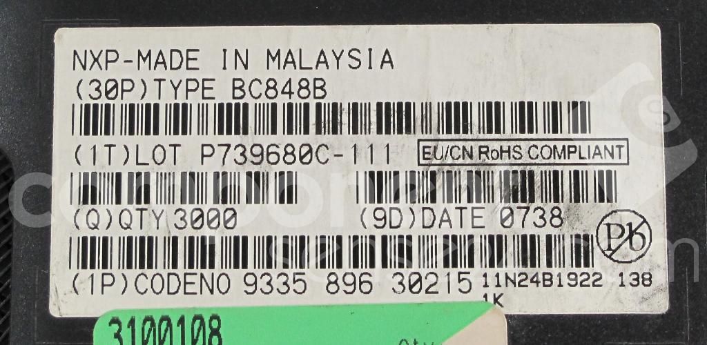Small Signal Bipolar Transistor, 0.1A I(C), 30V V(BR)CEO, 1-Element, NPN, Silicon, TO-236AB