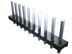 15-Contact Male Through-Hole Connector, Tin Plating, 5.08mm Pitch