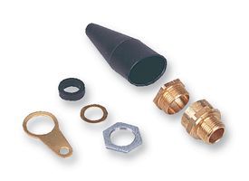 CMP         A2-25             Cable Gland, 11.1 mm, 20 mm, M25, Brass, Metallic - Unfinished