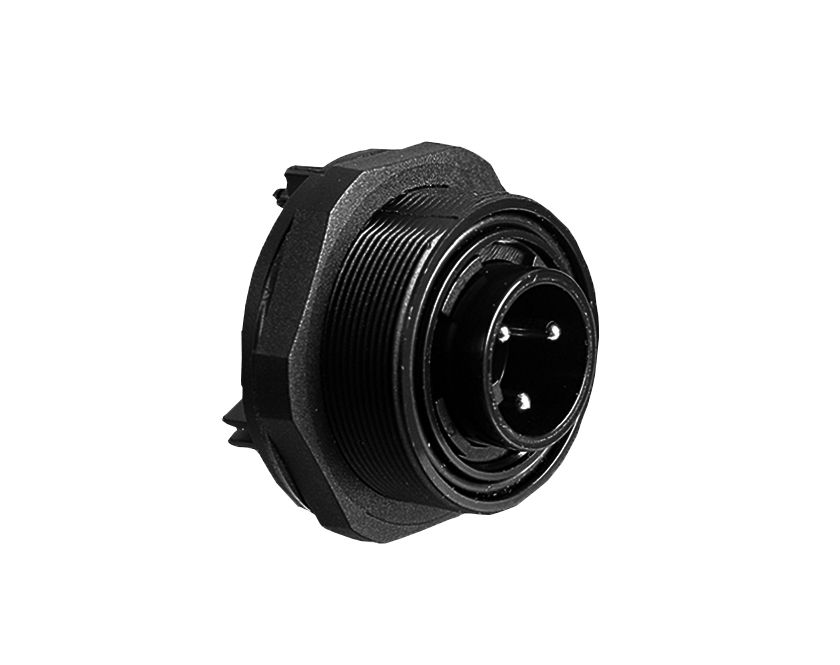 Conn Circular PIN 3 POS Crimp ST Panel Mount 3 Terminal 1 Port Bulk