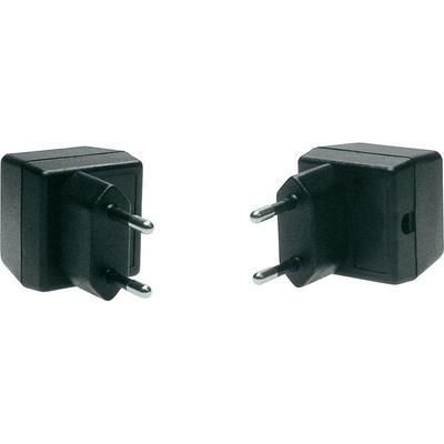 Connector housing 37 x 38 x 32 Acrylonitrile butadiene styrene Black