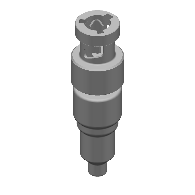 CONN TRIAX PLUG STR SOLDER