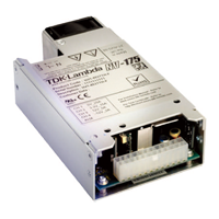 175W AC/DC Enclosed Power Supply, 5V/25A, 3.3V/15A, 15V/5A, -15V/1A