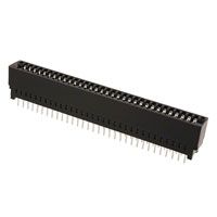 64 Pos 2 Row RA Card Edge Connector, 2.54mm Pitch, 3A