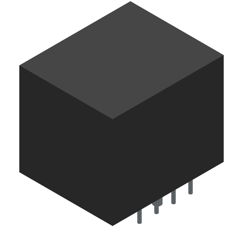 Power Transformer, 6VA, Dual Primary/Secondary, Through Hole