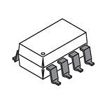 High Speed Logic Output Optocoupler, 2-CH, 10Mbps, 2.5kV Isolation, SMD