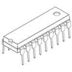 Trans Darlington NPN 50V 0.5A 18-Pin PDIP