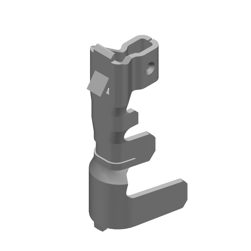 Female Crimp Receptacle, 2.5A, 250V, 30-24AWG, Tin/Copper Plated Bronze