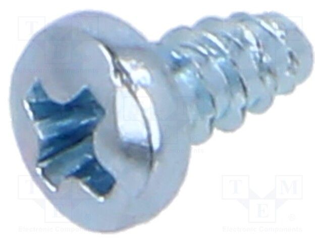 Grey Steel Nickel Plated Screw Fastener