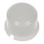 CAP TACTILE ROUND FROSTED WHITE