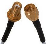 Cable Assembly Coaxial 0.61m SMA to SMA PL-F