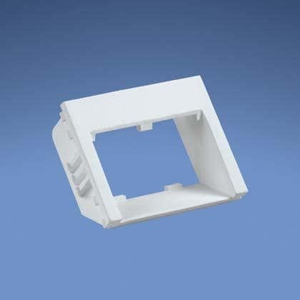 Connector Accessories Sloped Recessed Insert Straight Acrylonitrile Butadiene Styrene White
