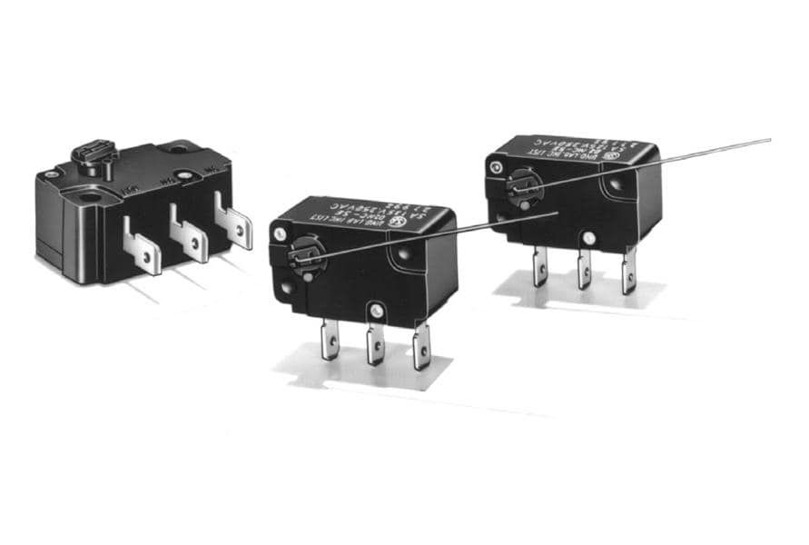 SPDT Snap Action Switch 5A 125VAC Rotary Actuator