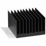 Heat Sink Passive BGA Straight Adhesive 4.14°C/W Black Anodized