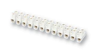 ELKAY         1276-18             Panel Mount Barrier Terminal Block, 2 Row, 12 Ways, 10 A