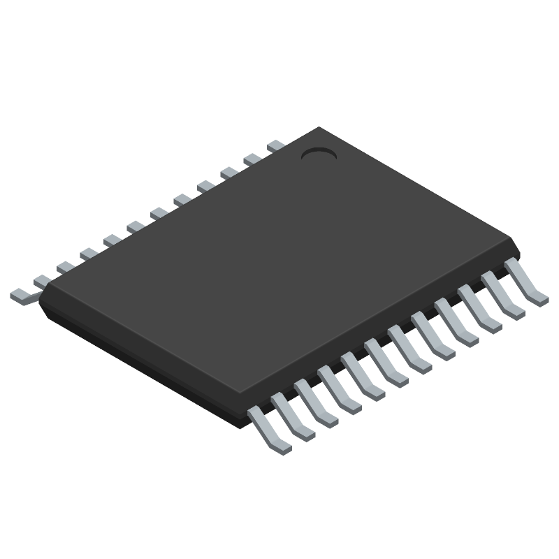 Power Supply Support Circuit, Fixed, 1 Channel, PDSO24, ROHS COMPLIANT, HTSSOP-24