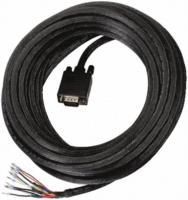 CIE Video Cable Assembly 15m Male VGA to Ferrule Free End Black