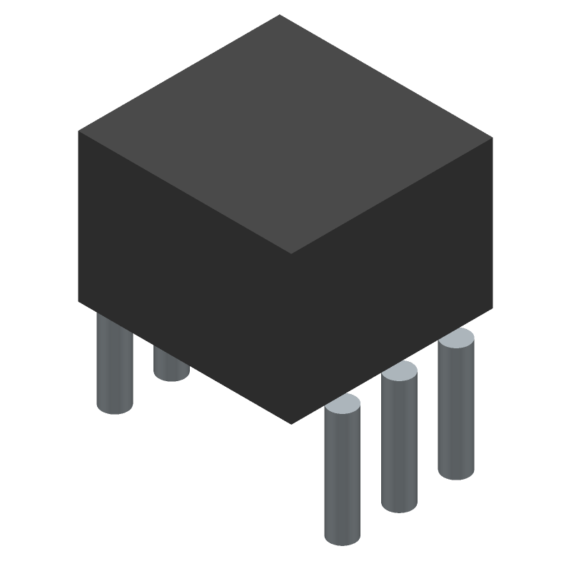 Pulse Transformer 1:1.1 1kV 4mH 116pF Thru-Hole DIP