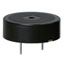 Audio Indicator Piezo 3VDC 28VDC 15mA 12VDC 90dBA 2000Hz to 3000Hz Through Hole Pin Bulk
