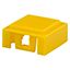 CAP TACTILE SQUARE YELLOW