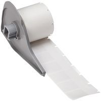 Printable Vinyl Cable Markers - White, Adhesive, 38.1mm