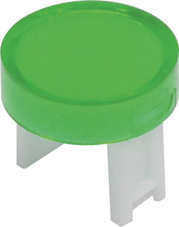 Cap ø 18 mm green, S50-001-12, DECA