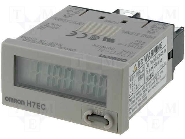 Programmable LCD Time Delay Relay, Panel Mount, Screw Term, 3V