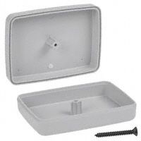 BOX ABS GRAY 2.39L X 1.74W