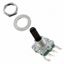 Mechanical Encoder Rotary Incremental Flat 0.02N.m Straight Quadrature Digital Square Wave 24PPR Through Hole PC Pin
